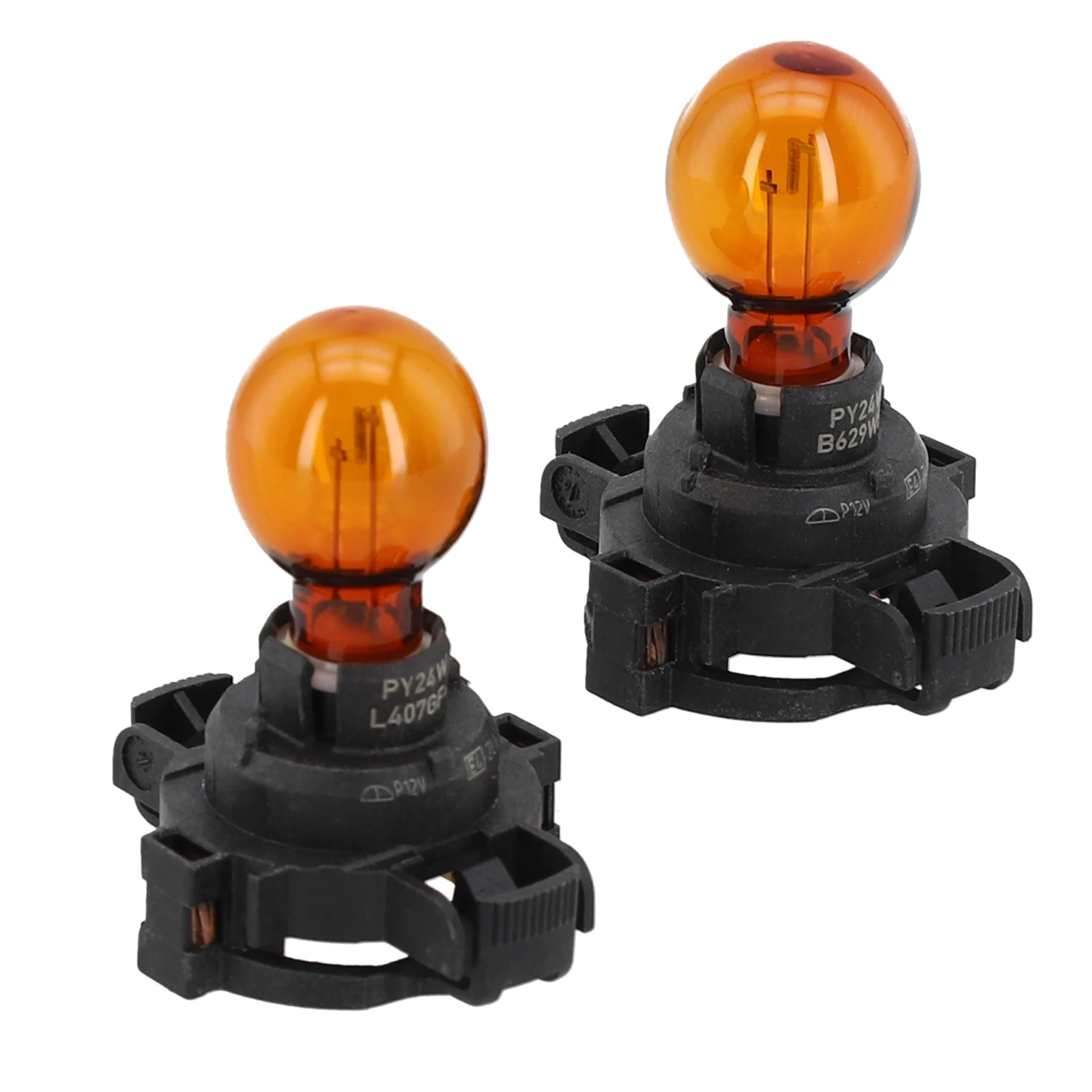 

1/2Pcs PH24W Warm White Original Amber PH24W Halogen Lamp For BMW E90 E92 F07 F10 F32 F33 F36 Turn Signal Lights