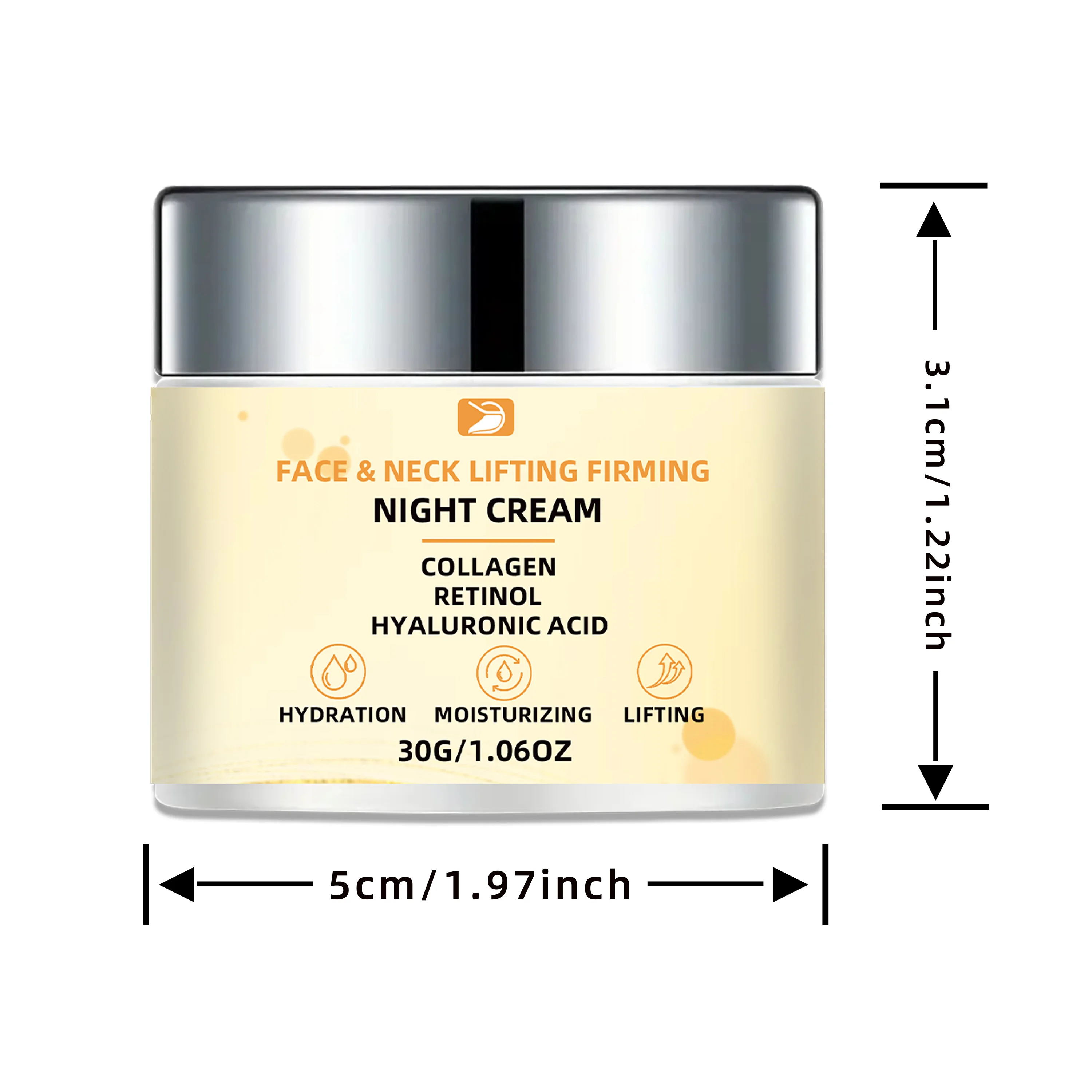 Revitalizing Night Cream for Firmer, Hydrated, and Smooth Skin