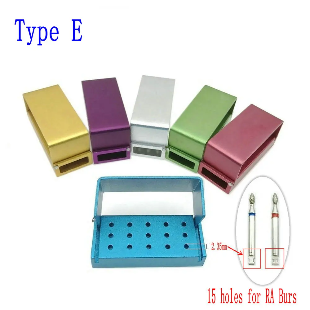 2 Supports Endodontiques En Aluminium - Pour Maintien Des Dents Pendant Le Traitement - Neufs