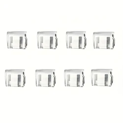 Invisible Non - Slip Pants Hem Clips - Seam - Free Anti - Drag Fixing Device (Transparent8pcs)