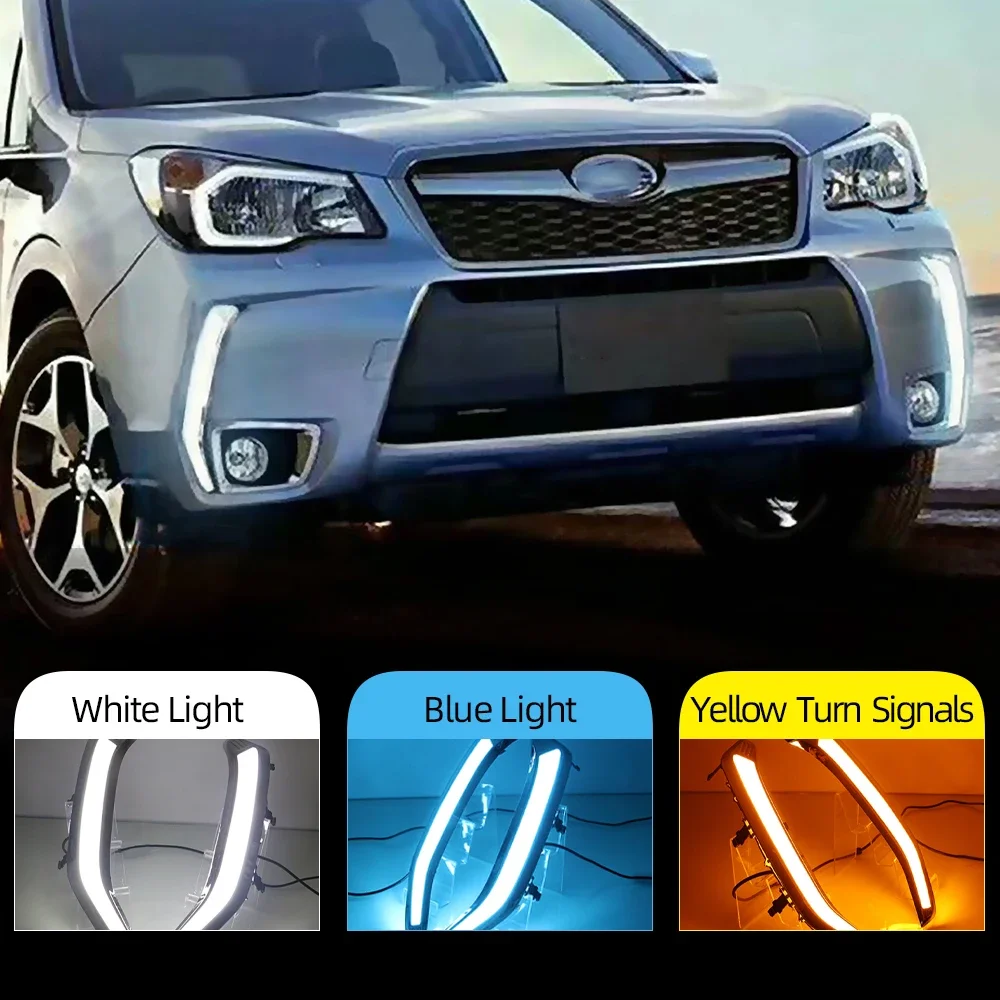 

2 шт., дневные ходовые огни для Subaru Forester 2013, 2014, 2016, 2017, 2018