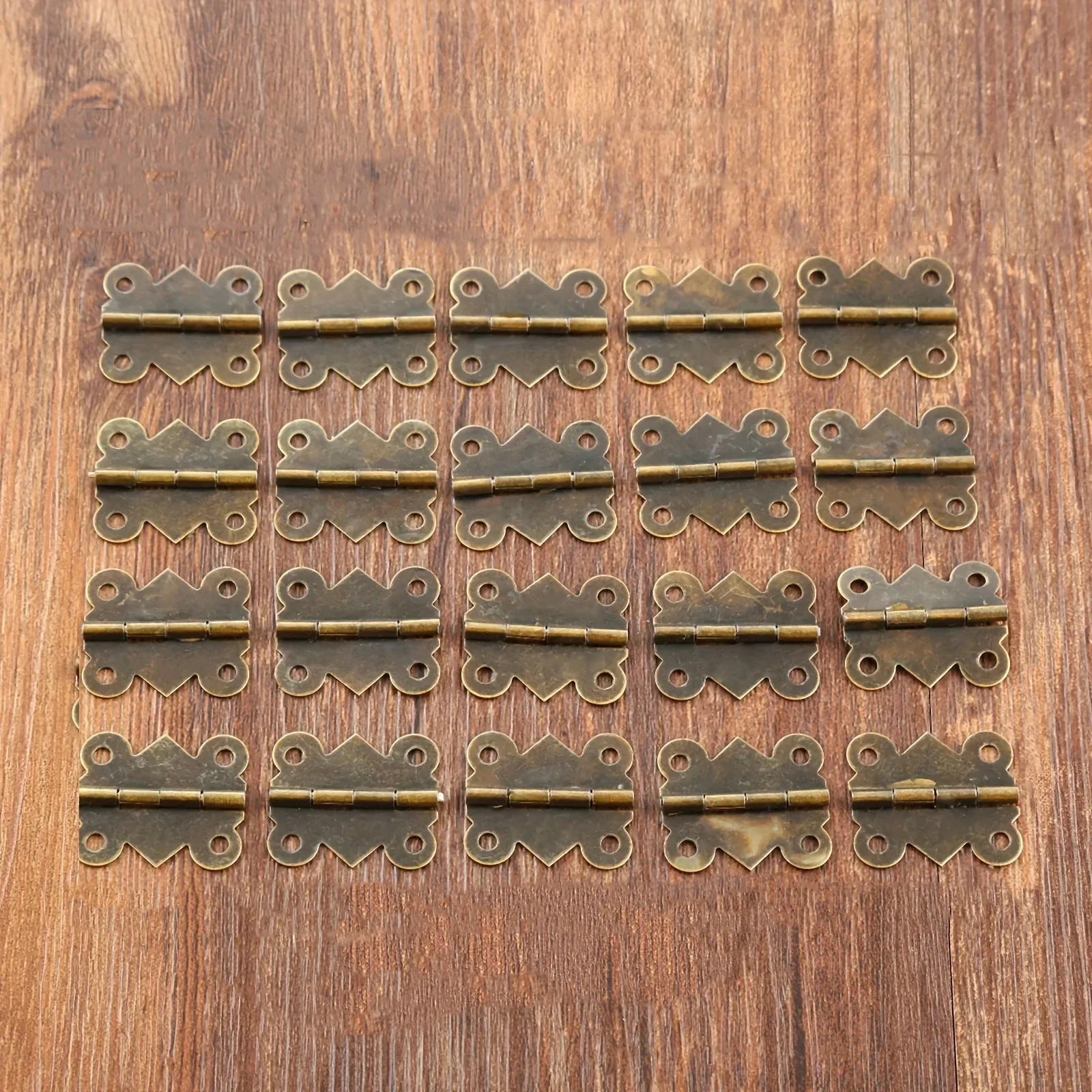 Bronze Butterfly Hinges 20Pcs For Jewelry