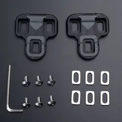 Premium Road Bike Cleats with 4.5° Self - Lock Mechanism (Cleat for LOOK KEO)
