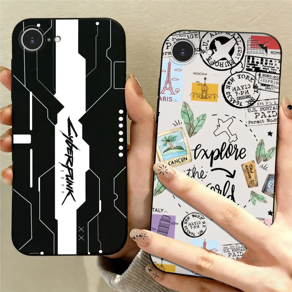 Sleek Full Protection Silicone Phone Case with Modern Design