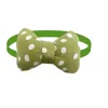 50pcs Cute Dog Bowties Adjustable Pet Bowties Dot Style Dog Bow Handmade Pet Collar for Small Dogs Cats Pet Grooming Accessories 6