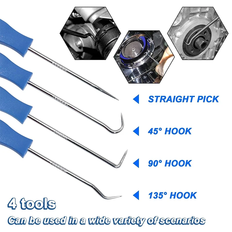 Rubber O Rings Gaskets Sealing Rubber Bands O-Rings Repair Kit For Faucet Pipe Car Plumbing 225PCS 4pcs Tools