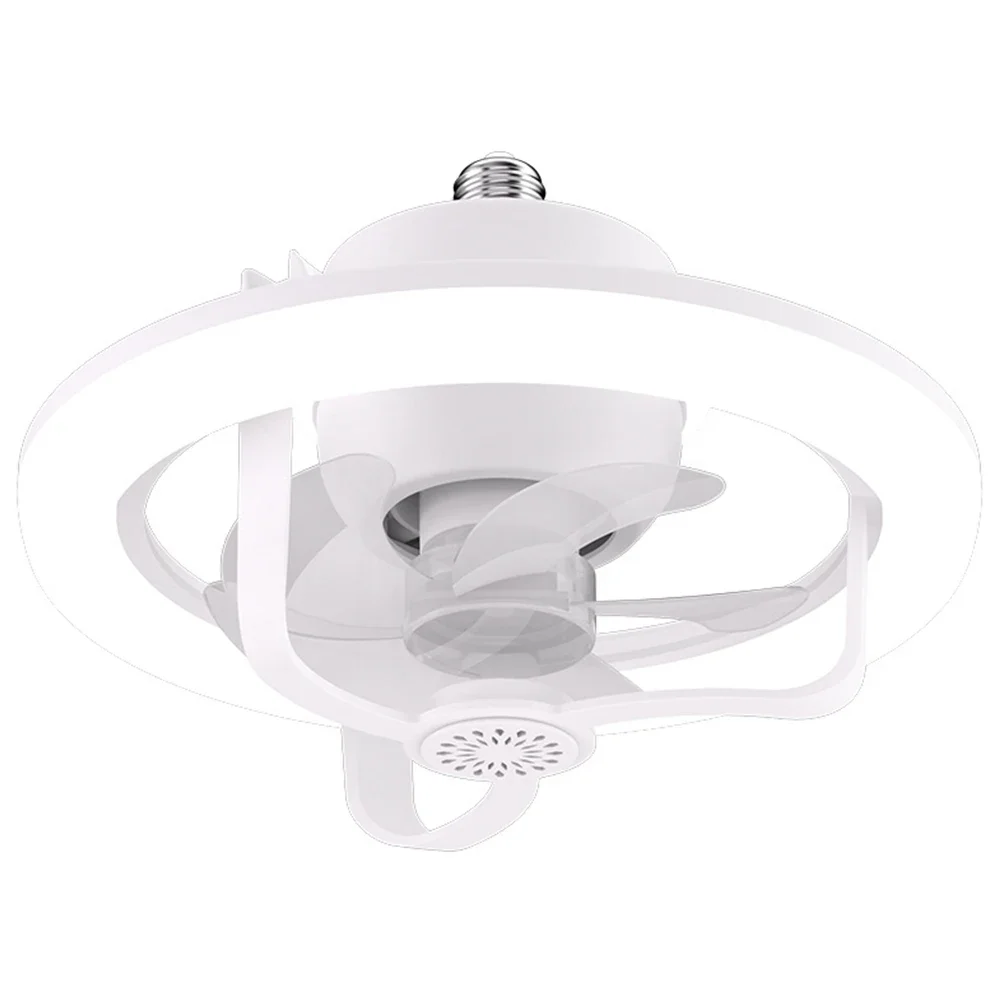 Remote Control Ceiling Fans Light E27 RGB Mini Fan Lamp Super Silent Modern Ceiling Fan Light 360 Degree Rotating Built-in Aroma