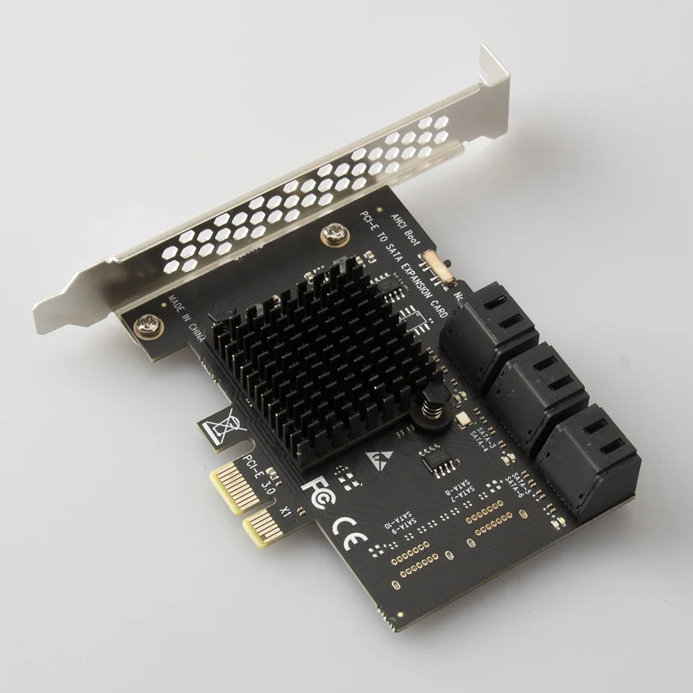 SA3112J PCIE Adapter 2/6/12/16/20 Port PCI-Express X1 to SATA 3.0 Expansion Card 6Gbps High Speed Add On Card w/ PCI-E X4 X8 X16 pcie adapter card pcie expansion card