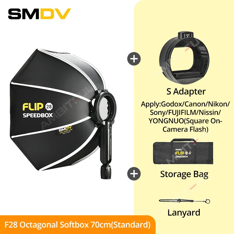 SMDV Flip 20 24 28 Quickly Release Parabolic Out Door