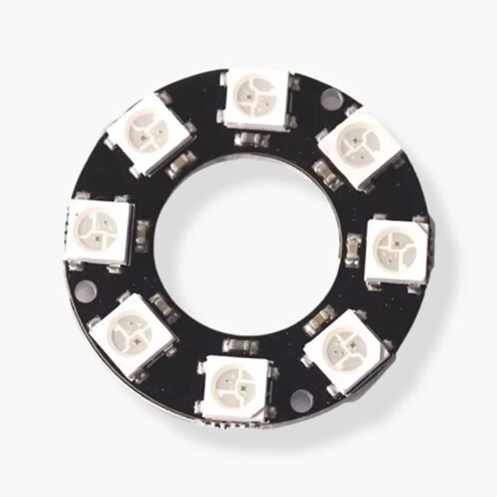 1pc LED Addressable Rings Color Light Portable Lighting Full-color Driver Lamp Lighting Accessories For ArduinoW 812