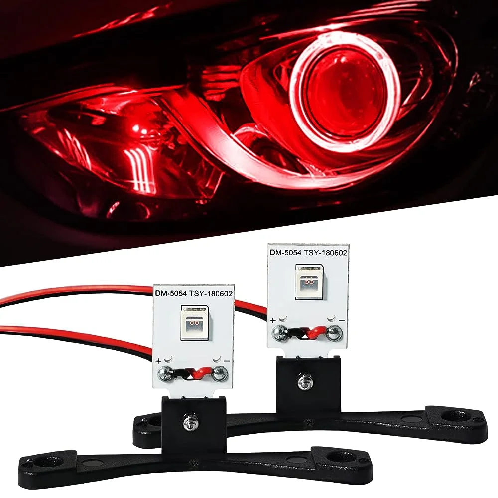 LED Devil Eye RGB Lights for Automotive and Motorcycle Headlights, App-Controlled