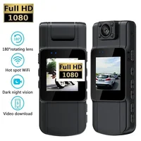Mini 2025 Camera 4K HD WiFi motorcycles Sports Rotating lens Night Vision Digital Video Recorder Police security Wearable Camera 2