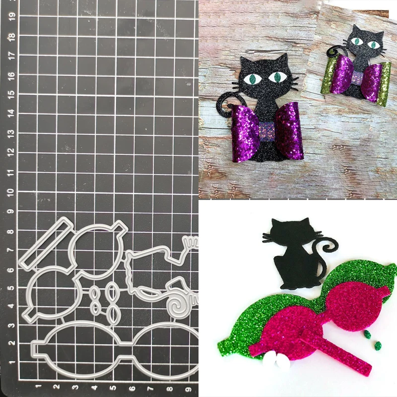 

Metal Cutting Dies Cat Scrapbooking Craft Die Cut DIY Album Card Making Home Party Decoration