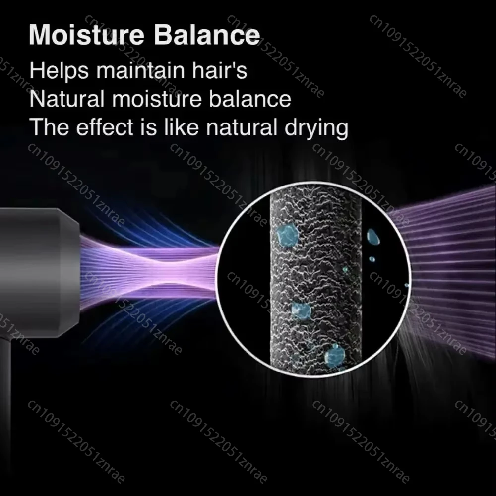 Professional High-power High-speed Hair Dryer Hair Care Quick Drying Low Noise Styling Tools Negative Ion Leafless Blow Dryer 5