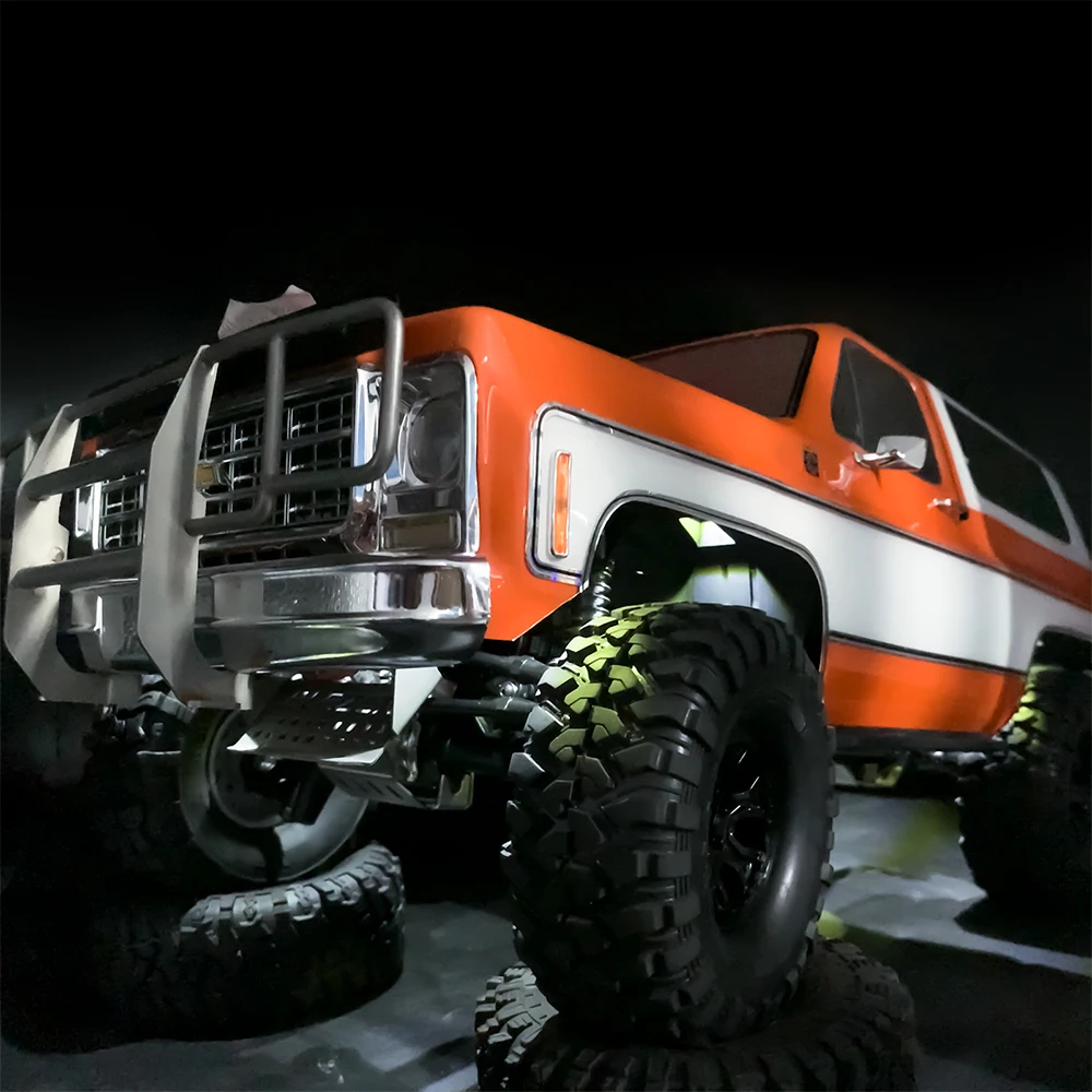 MIBIDAO RC Auto Rad Augenbraue Licht 4/8/10 LED Chassis Lichter Für 1/10 TRX4 TRX6 Dekoration Teile – Detail 4