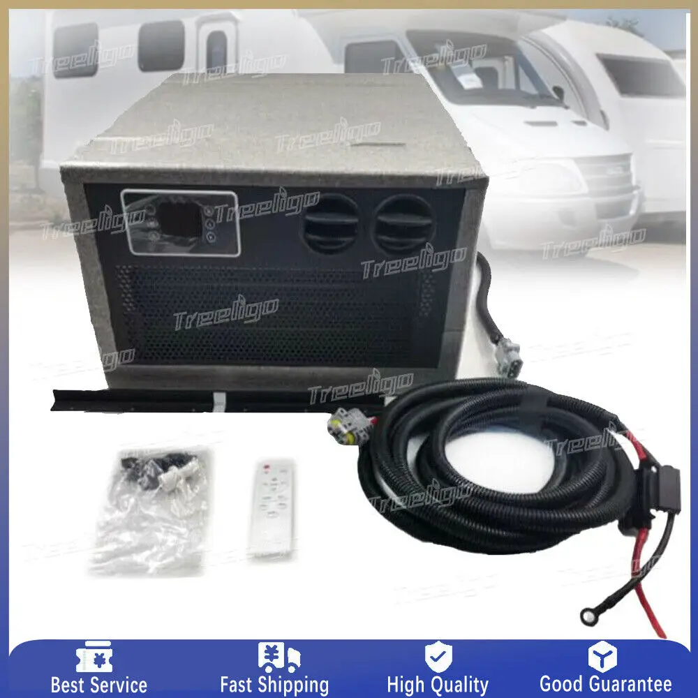 Treeligo Portable Automotive Electric Air Conditioner All-in-one Embed 24V Cool Car Air Conditioner for RV Camper Van Truck