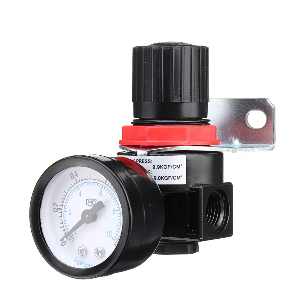 

AR2000 Air Pressure Regulator Pneumatic Pressure Regulator Valve G1/4 Port for Compressed Air System