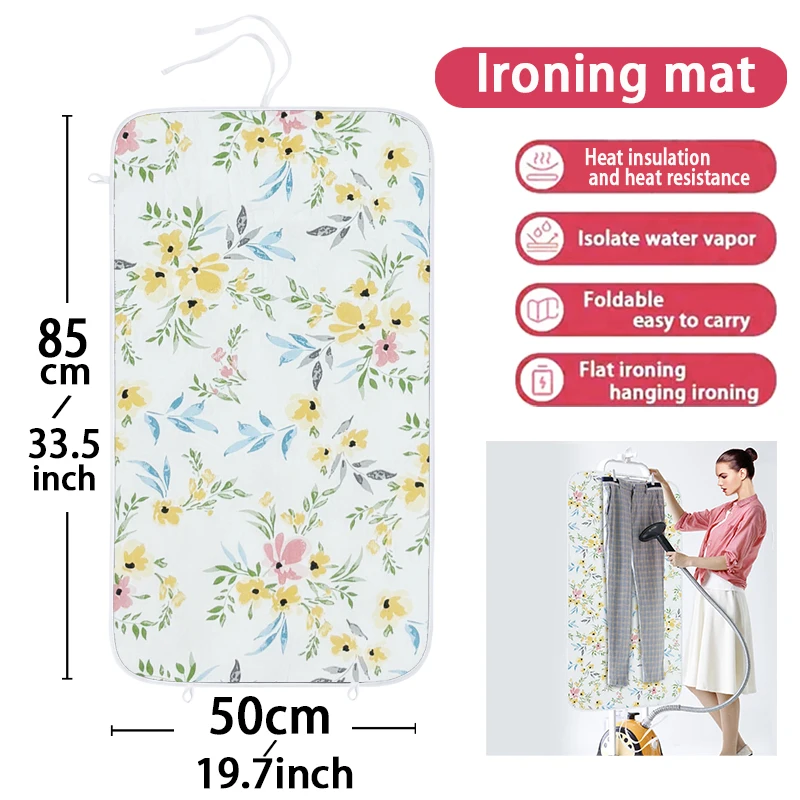 Ironing Board Mat Portable Heat-Resistant Foldable for Travel/Home
