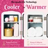 Paris Hilton Mini Refrigerator and Personal Beauty Fridge, Mirrored Door with Light, 4 Liter, Pink 3