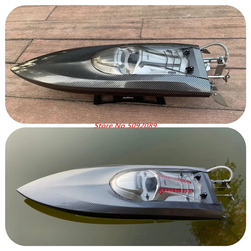 Professional 70KM/H 63CM Large High Speed RC Speedboat Brushless Metal 120A Independent Electrical Adjustment RC Racing Boat Toy 3