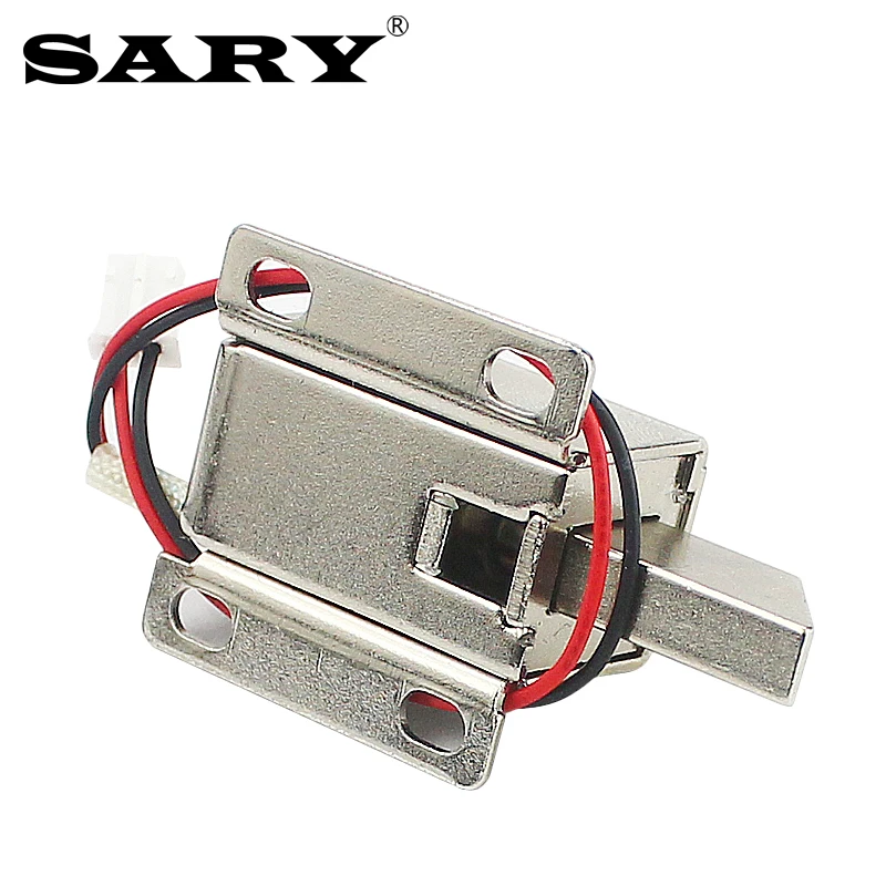 Mini DC 12V Bolt Lock Small Electronic Lock Access Control Electric Control Magnetic Door