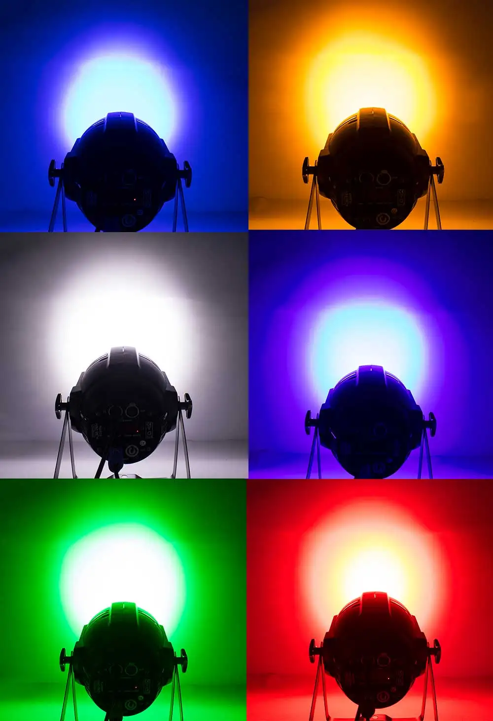 SHEHDS 18x12w Große Aluminium LED Par RGBW Waschung Effekt DJ Licht Für Disco Party Hochzeit Weihnachten Dekoration DMX512 – Detail 14