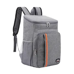 18L Durable Waterproof Insulated Lunch & Cooler Bag (GRAY)