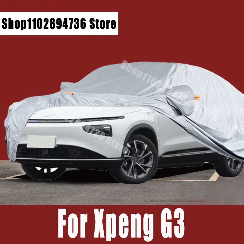 

For Xpeng G3 Car Covers Outdoor Sun uv protection Dust Rain Snow Protective Auto Protective cover