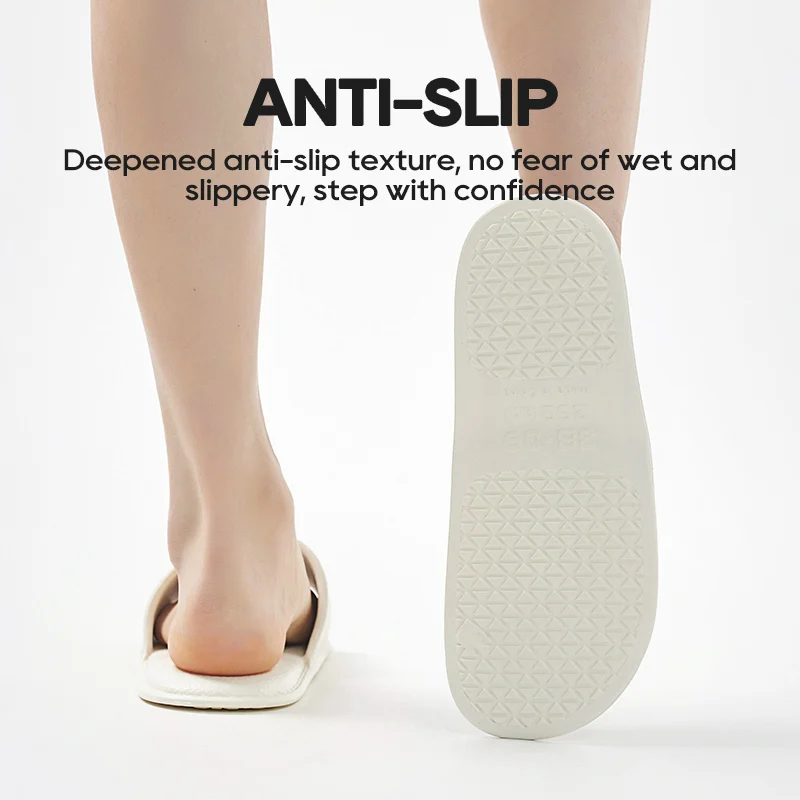 UTUNE Foldable Disposable Travel Slippers for Women Portable Ultra Light Beach&Hotel Slippers for Business Trips&Sanya Travel 3