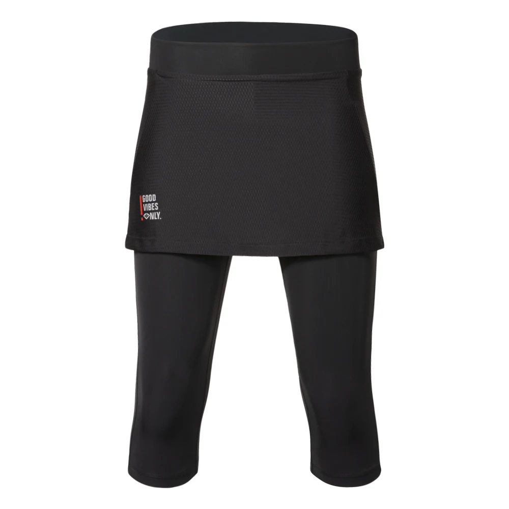 Santic Women's Cycling Pants Summer MTB Bike Riding Skirt Breathable Lightweight Perspiration Cropped Cycling Skirt Asian Size