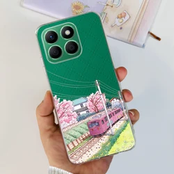 Chic Fashion Painted Soft Silicone Phone Case - Vibrant & Durable Back Cover Bumper for Honor X8b (653)