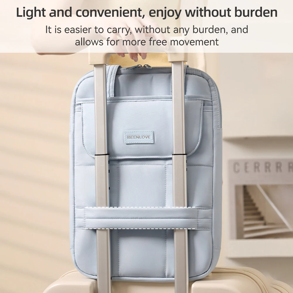 2025 New Laptop Shoulder Bag – Multi-Purpose Tote & iPad Protective Handbag for Business Travel