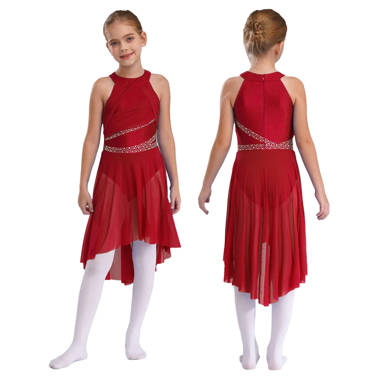 Ballet Leotard Dance Leotard Ballet Dress Kids Girls Rhythmic Gymnastics Ballet Lyrical Latin Dance Costume