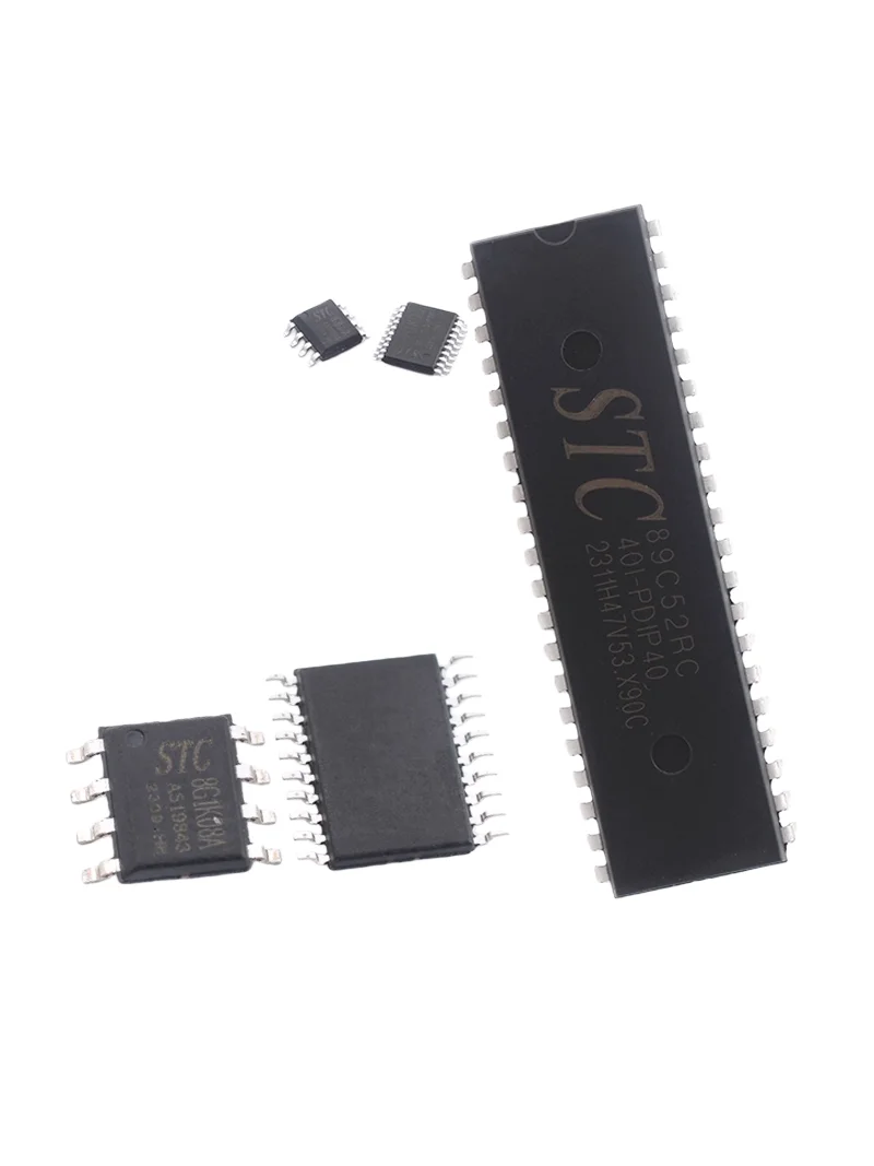 Brandneues Original STC89C52RC/8G1K08A/8H1K08/8G2K64S4/8H1K28/8F2K16S2 51 MCU