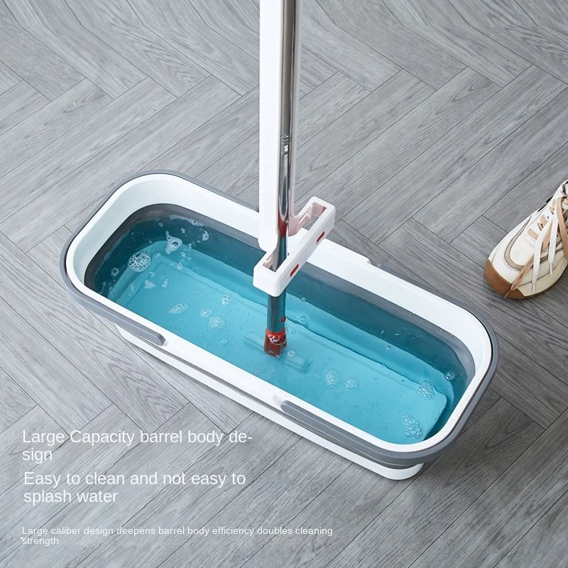 14L Folding Mop Bucket Large Collapsible Cleaning Bucket with Handle  Portable Design Perfect for House Cleaning Beach Kitchen - AliExpress