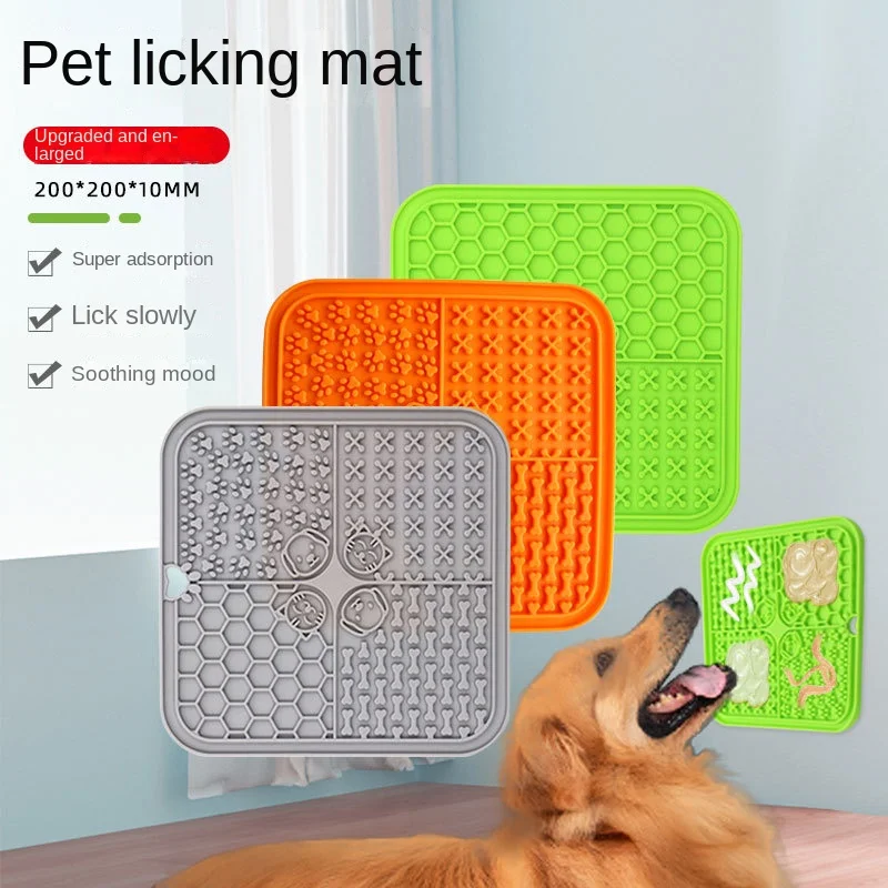 Slow Feeding Silicone Lick Mat – Dog's Love Store