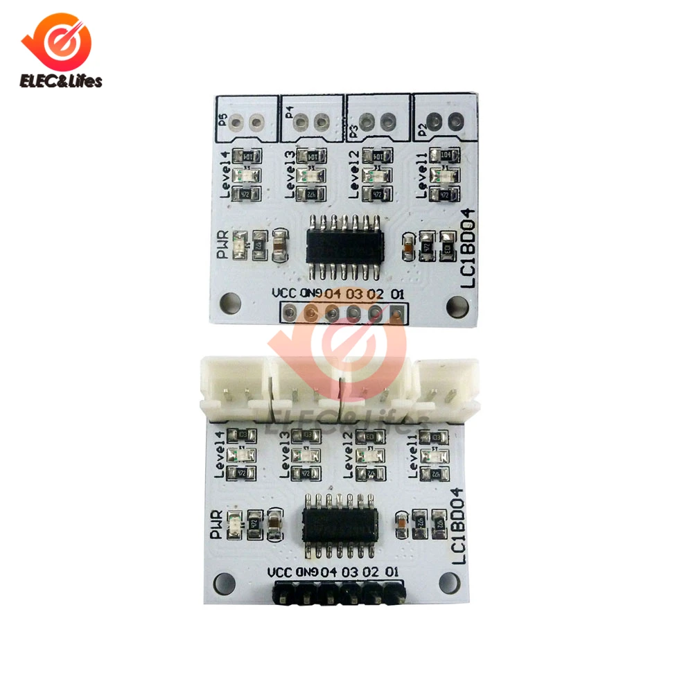 DC 5V 7-12MA 4 Digital Water Liquid Level Indicator Board Controller Sensor Switch Module for Fish tank Water Tower