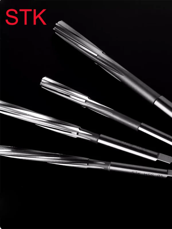 HSSE Machine Reamer Japan Original STK 1PCS Chucking Machining Tool Spiral Flute Cobalt Cutting H7 Shank Diameter 2-16 mm