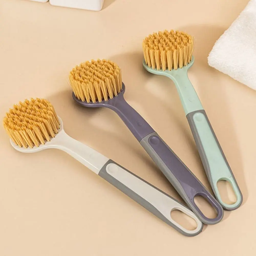 

Long Handle Pot Brush Multipurpose No Hair Loss Hanging Long Handle Brush Eco-Friendly Kitchen Cleaning Tools Kitchen Gadgets