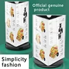 Acrylic high-end menu card, beverage card, 360 round bottom rotating display rack, catering hotel label card 1