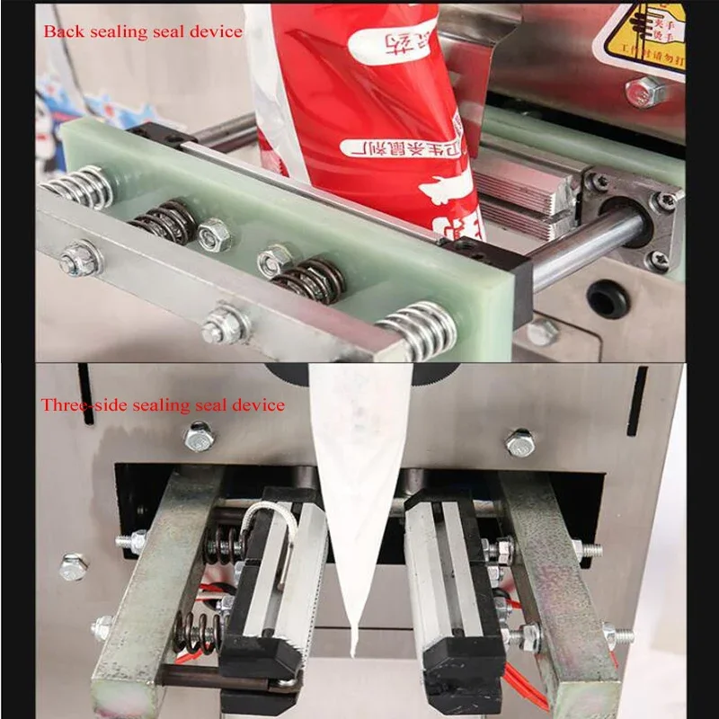 Automatic Quantitative Three-side Sealing Machine Bag Packaging Machine Powder Granule Weighing Machine Back Seal Packaging Mach 5