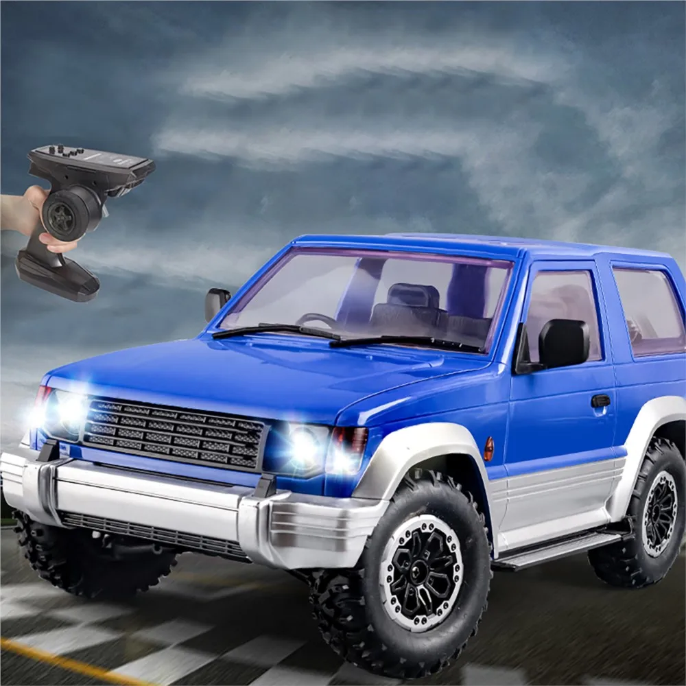 Pneus à crampons de la Voiture RC Crawler LDRC LD1297 1/14 4x4 Tout-Terrain en gros plan