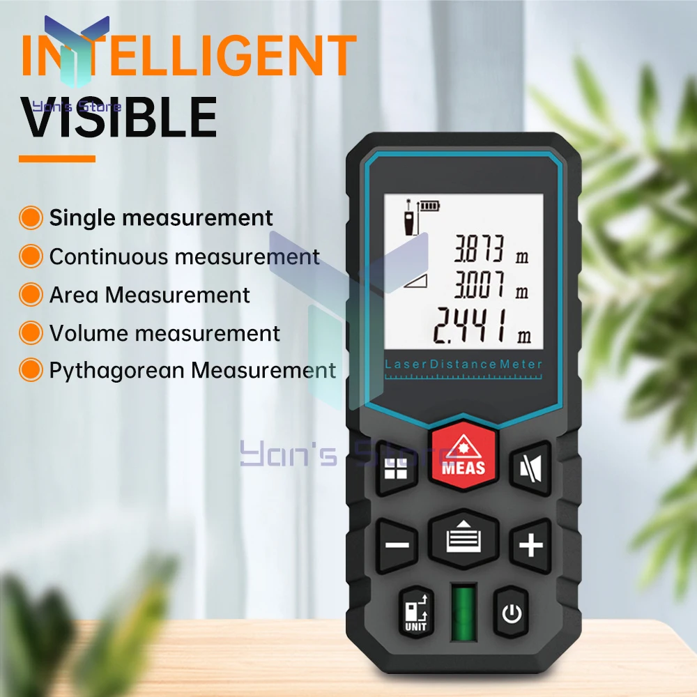 1 Pz 40/60M X5 Laser Misuratore Laser Profesional Laser Distanziometro Trena Telemetro Laser Metro Laser Range Finder
