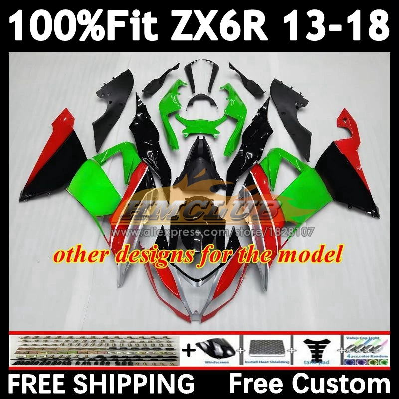 Body For KAWASAKI NINJA ZX-6R 2013 2014 2015 2016 2017 2018
