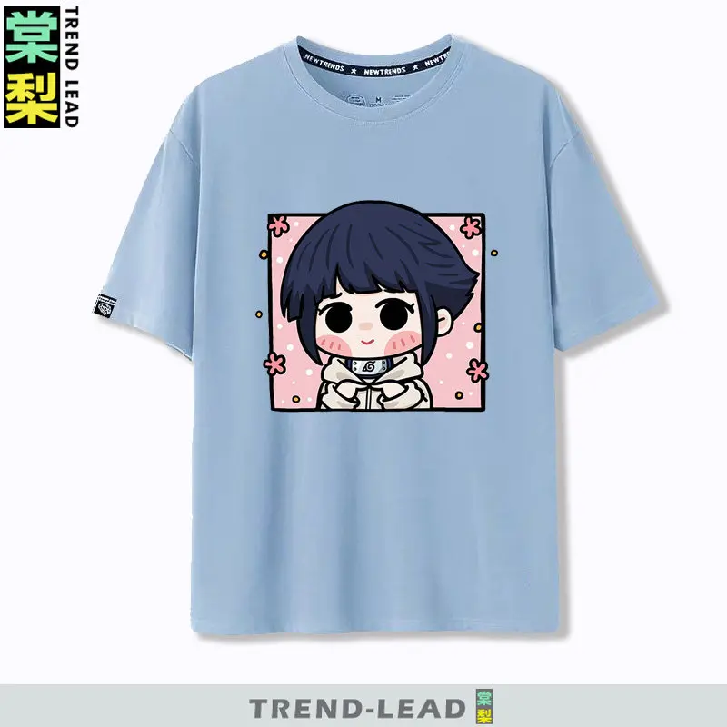 Kids' Trendy Naruto Cartoon Character Short Sleeve T-Shirt