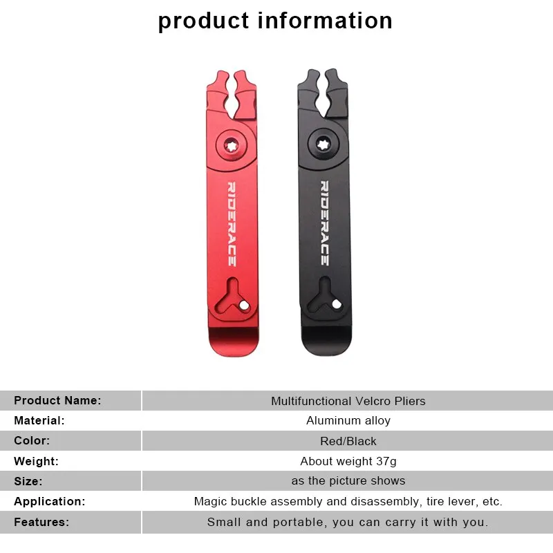 Description Picture 3 of itemRIDERACE Bicycle Chain Link Pliers Mini MTB Bike Quick Removal Install Plier Cycling Chain Buckle Open Close Clamp Repair Tools