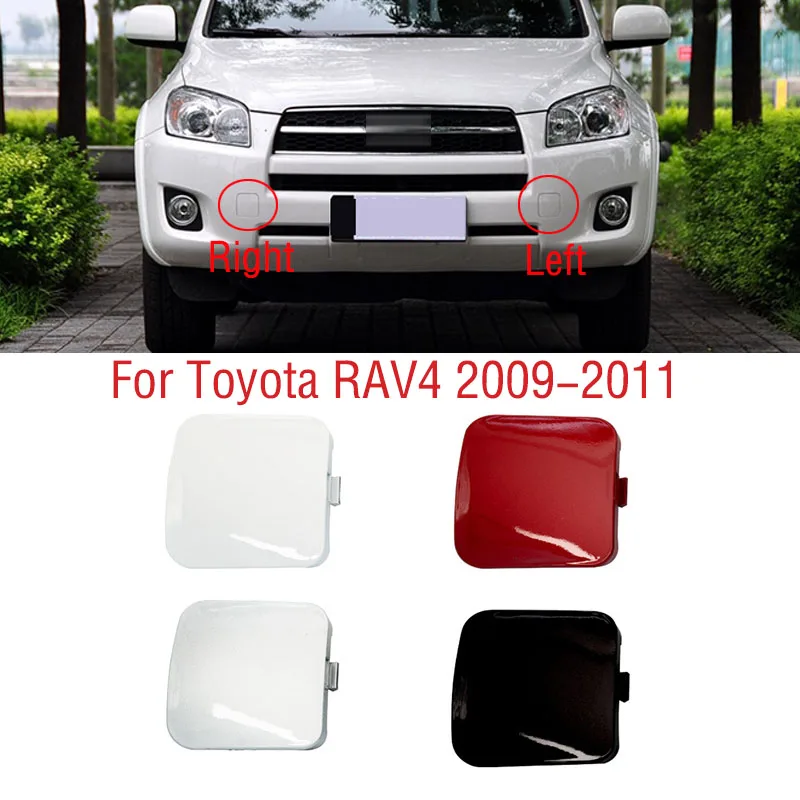 

For Toyota RAV4 XA30 2009 2010 2011 Car Front Bumper Tow Hook Cover Trailer Eye Cap Lid