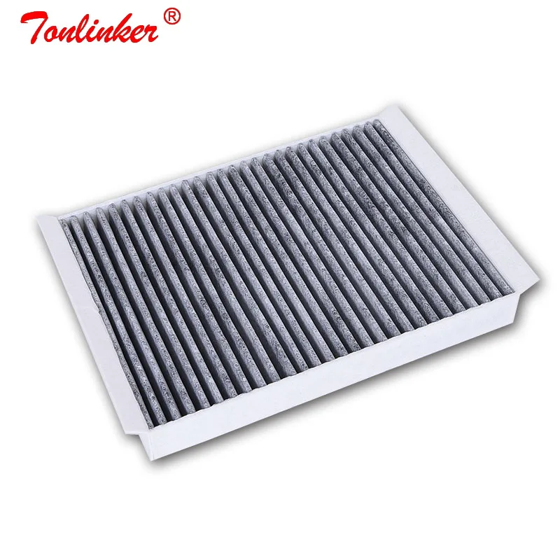 Filtro Aria Abitacolo Adatto Per Ford Mustang Convertible/Coupe 2.3 Ecoboost 5.0L V8 Modello 2015 2016 2017 2018 2019 1 Pz Filtro Auto