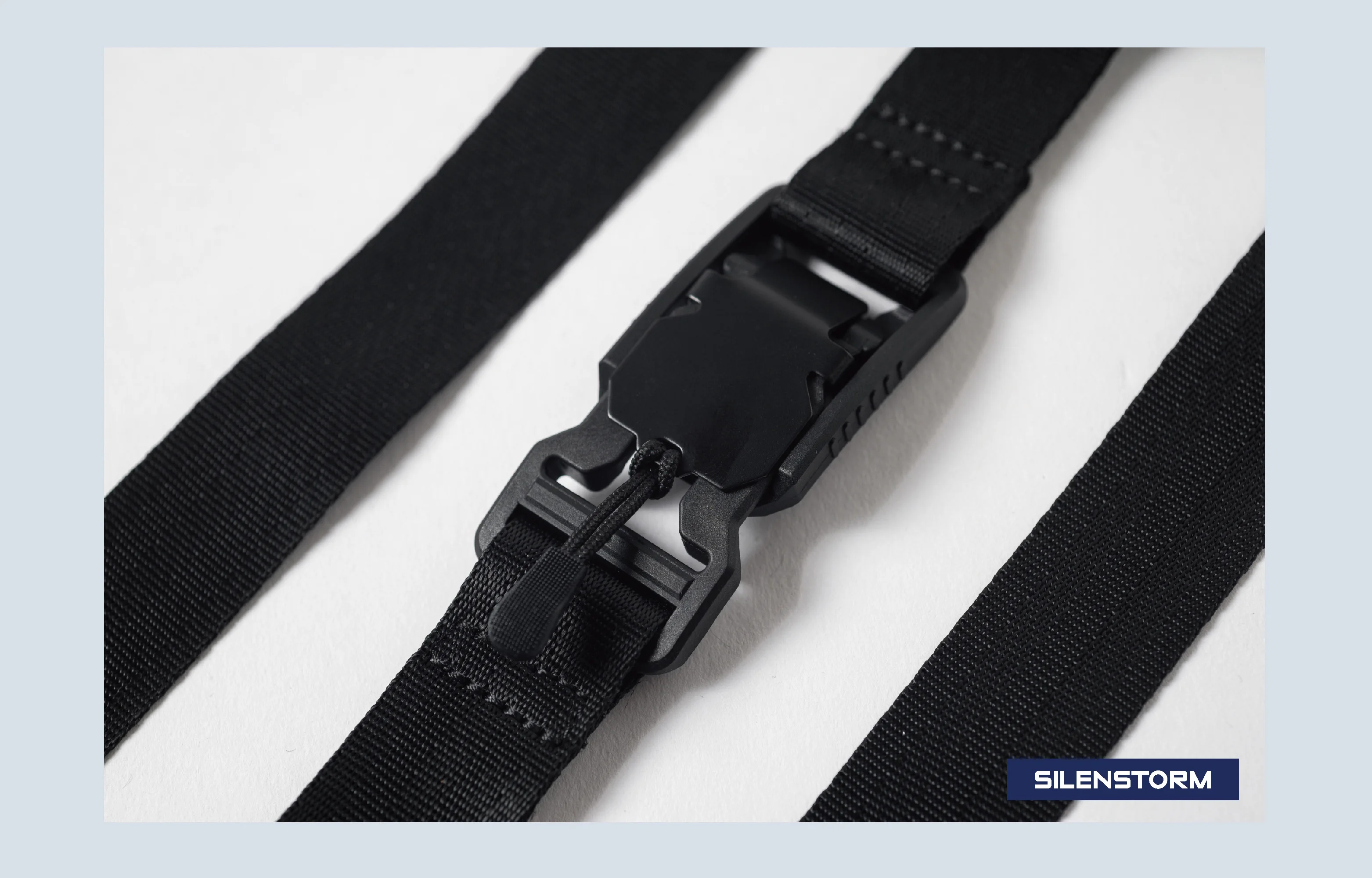 SIlenstorm Double side adjustment belt magnetic buckle techwear accessories