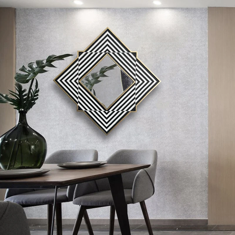 

Aesthetic Decorative Mirrors Luxury House Interior Decorative Mirrors Bedroom Funky Beauty Zimmer Deko Room Decoration YN50DM